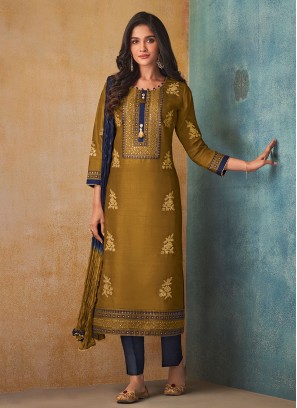 Shagufta Silk Pant Style Salwar Kameez