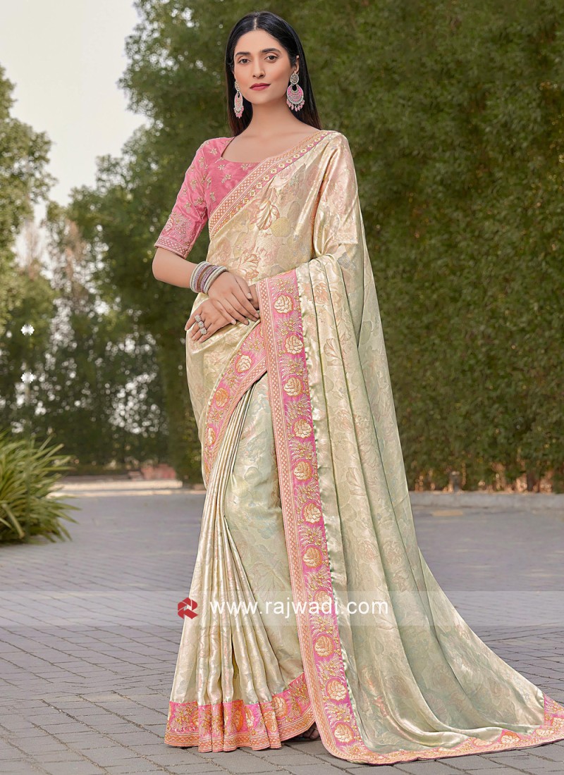 Glamour(shimmer Satin Saree), साटन साड़ी - Apaapi Threads Of Glory LLP,  Guwahati | ID: 26472693073