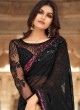Silk Designer Traditional Saree in Black