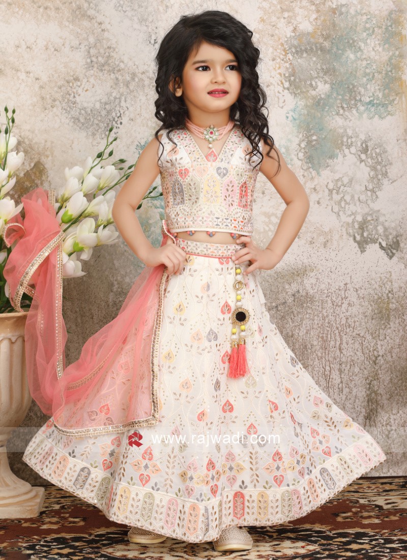 LEHENGA CHOLI WEDDING PAKISTANI FOR KIDS INDIAN PARTY DESIGNER WEAR  BOLLYWOOD | eBay