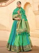 Silk Green Lehenga Choli