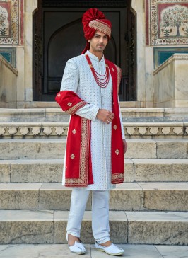 Silk Groom Wear Sherwani For Wedding