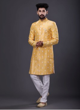 Silk Indowestern For Mens