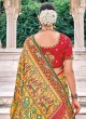 Silk Multi Colour Patch Border Classic Saree