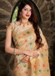 Silk Weaving Traditional Designer Saree in Beige