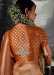 Wedding Wear Organza Fabric Saree