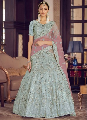 Splendid Pure Crepe Designer Lehenga Choli