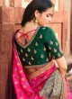 Splendid Multi Colour Silk A Line Lehenga Choli