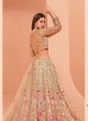 Staggering Net Zari Designer Lehenga Choli