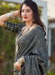 Staring Grey Festival Designer Traditional Saree