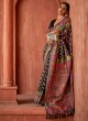 Stupendous Weaving Brown Classic Saree