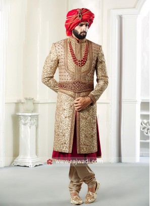 Stylish Groom Sherwani