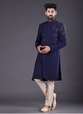 Stylish Imported Silk Indowestern For Mens