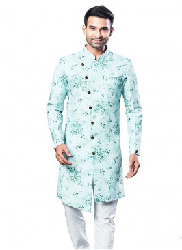 Stylish Printed Cotton Silk Kurta Suit