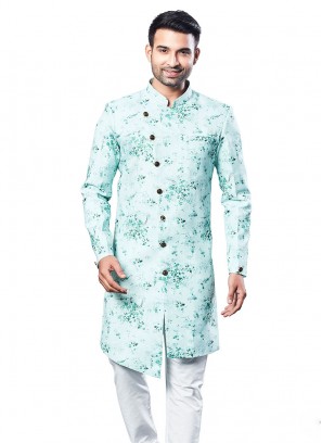 Stylish Printed Cotton Silk Kurta Suit