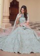 Suave Crepe Silk Engagement Lehenga Choli