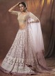 Sunshine Lavender Zari Net Lehenga Choli