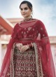 Superlative Velvet Bridal Lehenga Choli