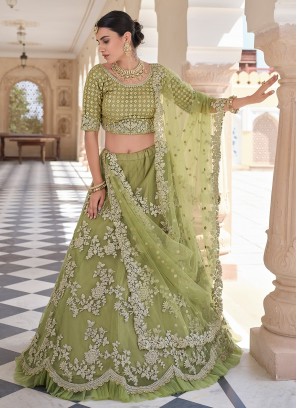 Surpassing Net Bollywood Lehenga Choli