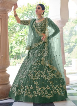 Swanky Net Trendy Lehenga Choli