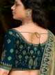 Tissue Weaving Traditional Designer Saree in Blue