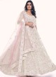 Off White Sequins Embellished Wedding Lehenga Choli