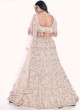 Off White Sequins Embellished Wedding Lehenga Choli