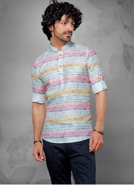 Trendy Multi Color Kurta For Men