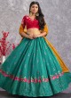 Multi Colored Designer Sequins Lehenga Choli