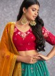 Multi Colored Designer Sequins Lehenga Choli