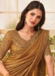 Versatile Brown Silk Designer Traditional Saree