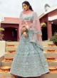 Versatile Resham Mehndi Lehenga Choli