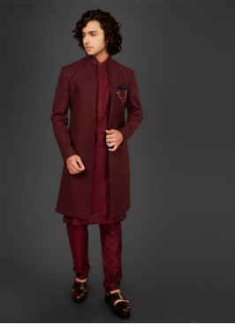 Wedding Wear Jacket Style Indowestern