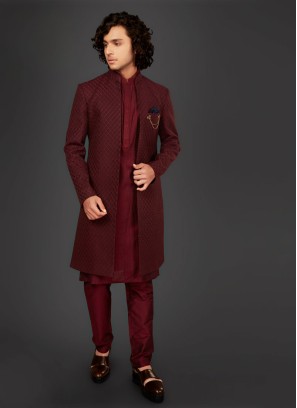 Wedding Wear Jacket Style Indowestern