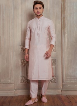 Wedding wear Light Pink Kurta Pajama