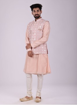 Wedding Wear Mens Wear Nehru Jacket Set