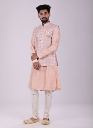 Wedding Wear Mens Wear Nehru Jacket Set