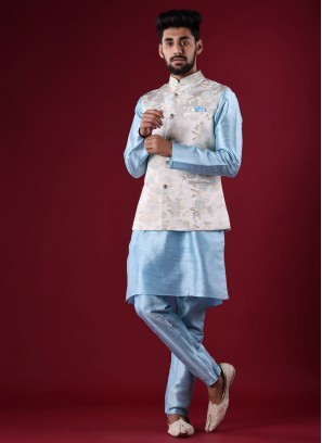 Wedding Wear Nehru Jacket Suit