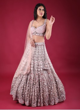 Wedding Wear Net Lehenga Choli For Womens