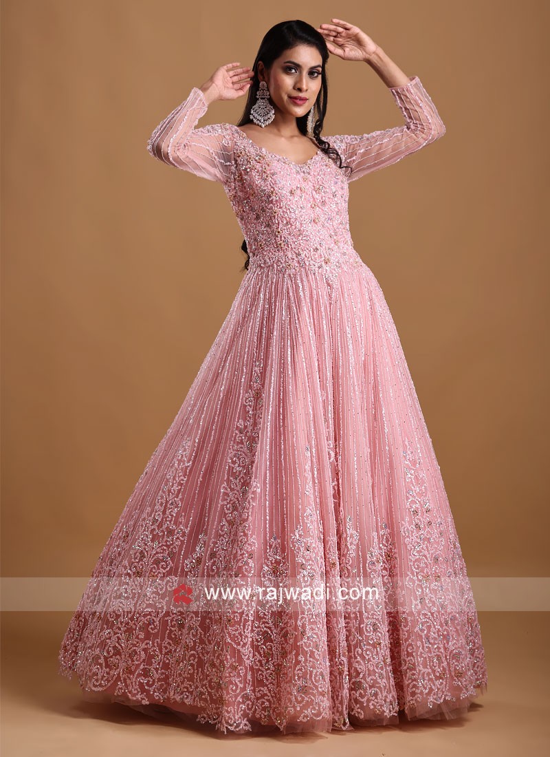 Net gown 2025 for wedding