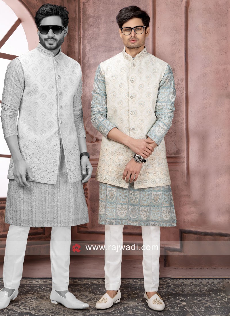 Nehru hot sale jacket wedding