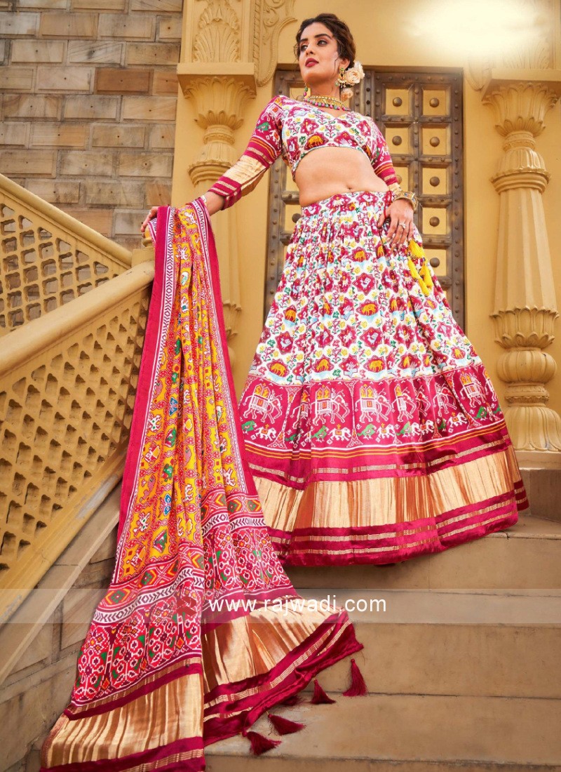 Patola Style Chaniya Choli