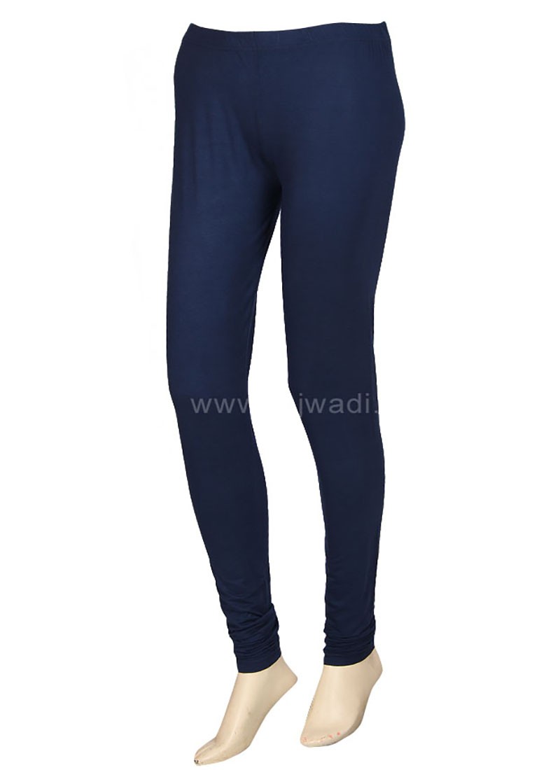 Advantage Full Length Leggings with Pockets in Slate Blue | Oh Polly