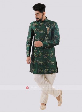 Wonderful Printed Indo Western For Men