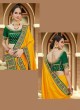 Yellow Party Silk Traditional Saree