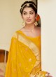 Yellow Weaving Traditional Saree