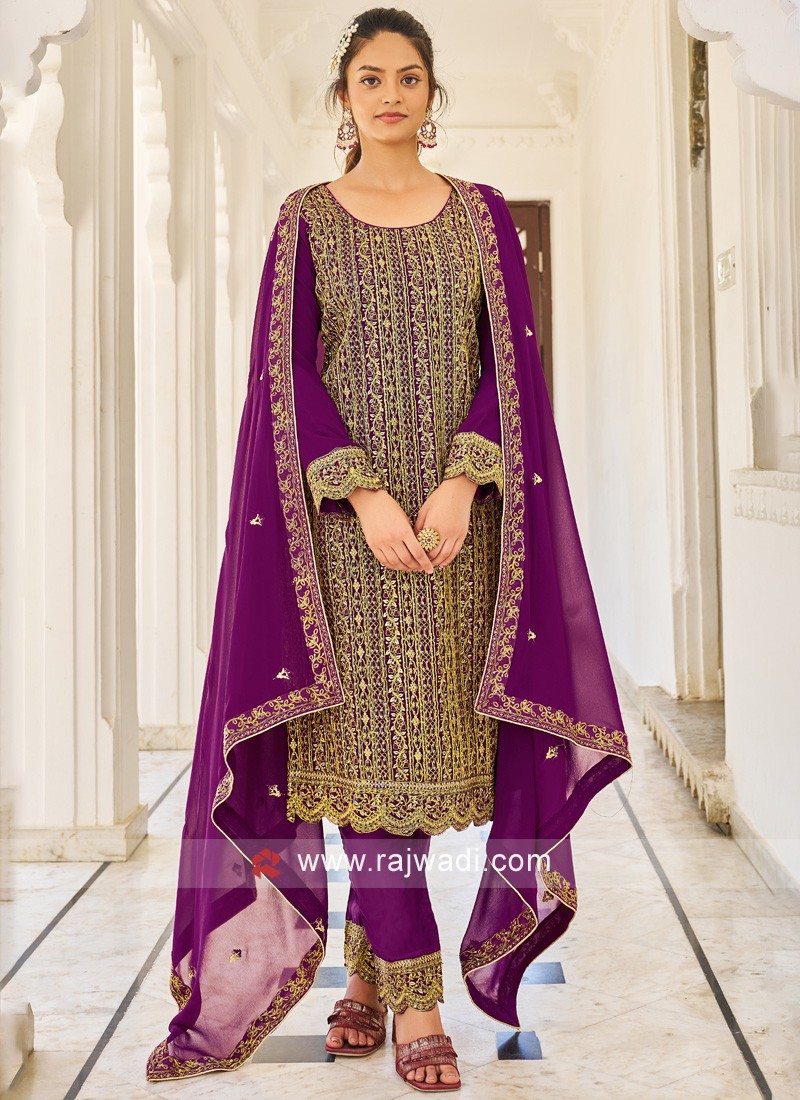 Khaddi Georgette Banarasi Dress Material – The Crafts Banaras